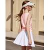 Zaclotre Girls Tennis Golf Dress Outfit Tank Top and Skorts Skirts Athletic Sets with Shorts Pockets
