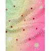 Zaclotre Kid Girls Gymnastic Leotard Sparkly Diamond Color Gradient Ballet Dance One Piece Outfit(Rainbow)