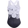 Zaclotre Ballet Leotards for Girls Hollow Back Sleeveless Dance Outfits Gymnastics Leotard Tank Bodysuit(Black Flame)