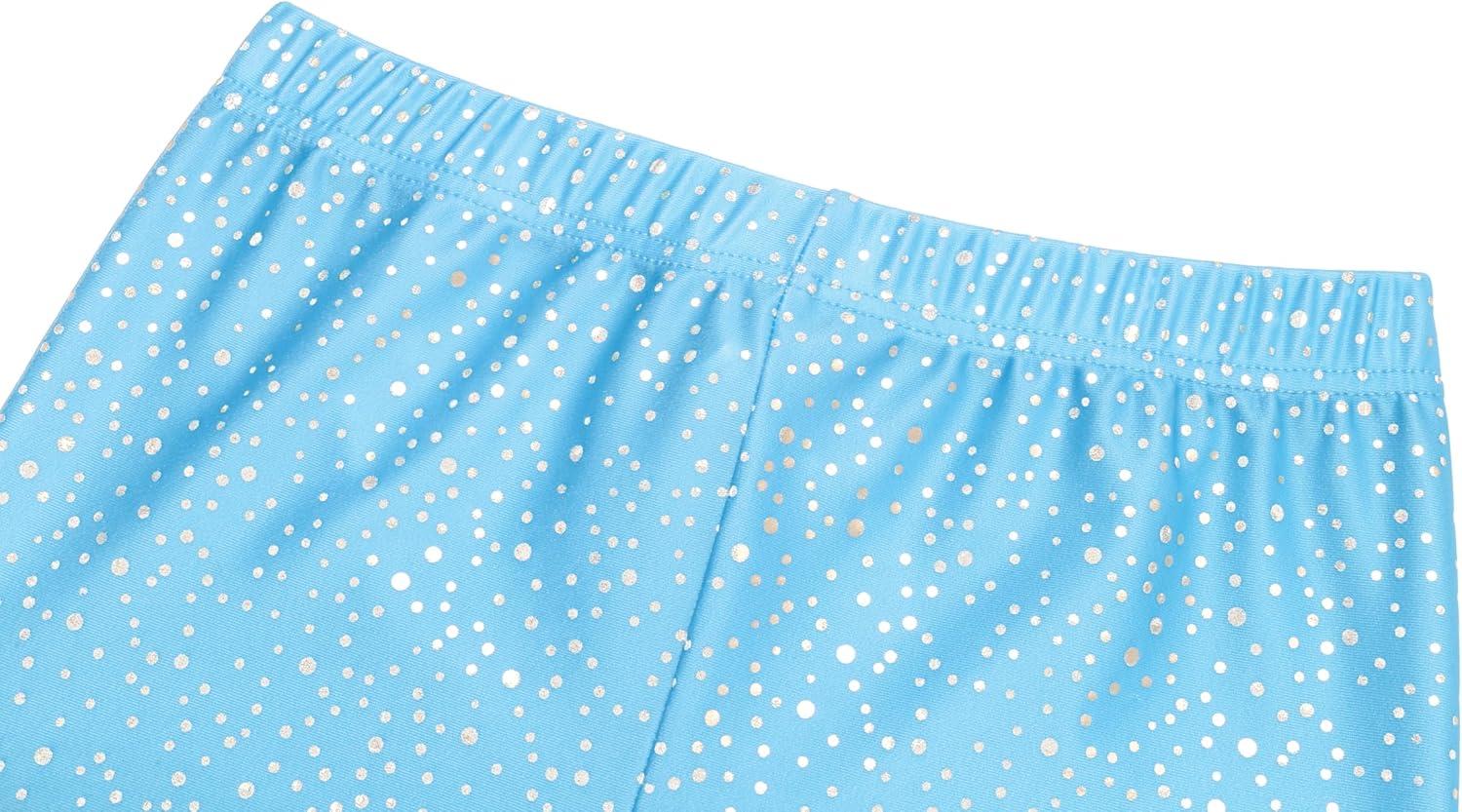 image:imageZaclotre Gymnastics Leotards for Girls Hollow Back Sparkly Sleeveless Dance Leotard Unitards with Gym Shorts ComboMermaid