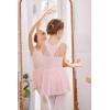 Zaclotre 3 Pack Girls Ballet Skirts Dance Skirt Chiffon Wrap for Toddler/Kids/Little Girl Dancewear(3-pack Pink/Blue/Purple)