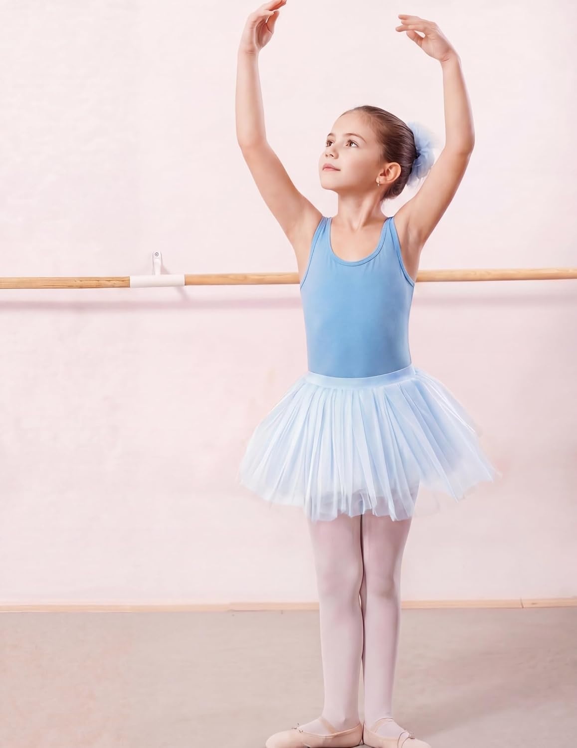 image:imageZaclotre Ballet Leotards for Girls Crisscross Tank Gymnastics LeotardsLight Blue