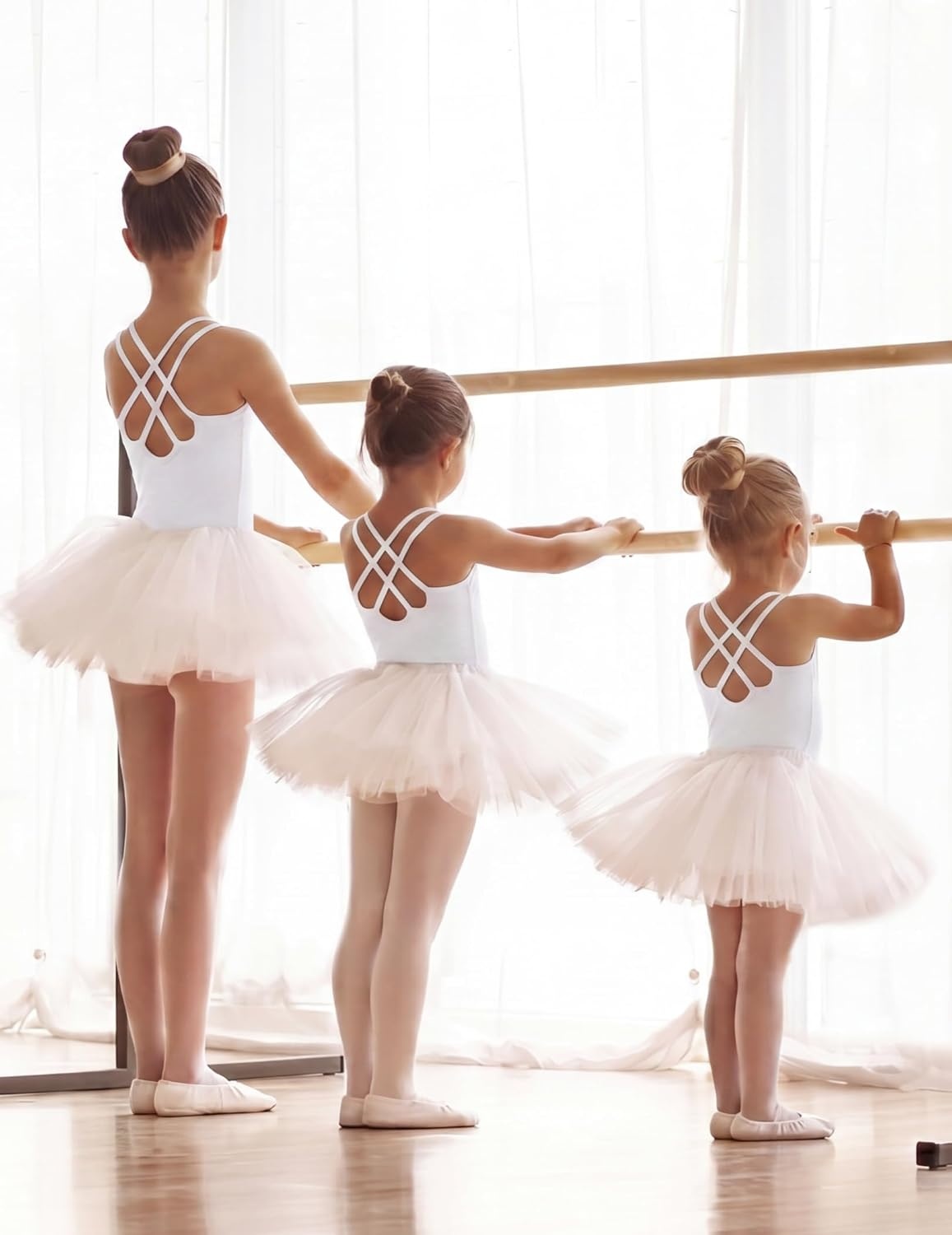 image:imageZaclotre Ballet Leotards for Girls Crisscross Tank Gymnastics LeotardsWhite