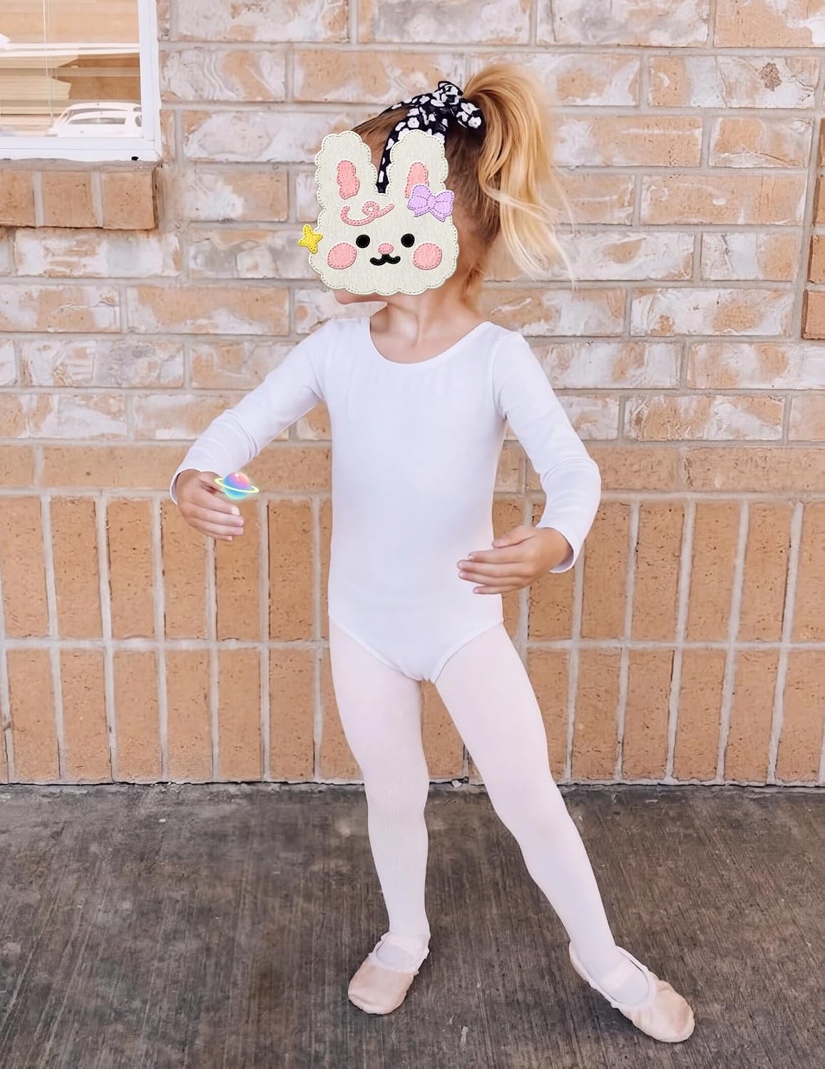 image:imageZaclotre Girls Long Sleeve Leotard for Ballet Dance Gymnastics OutfitsWhite